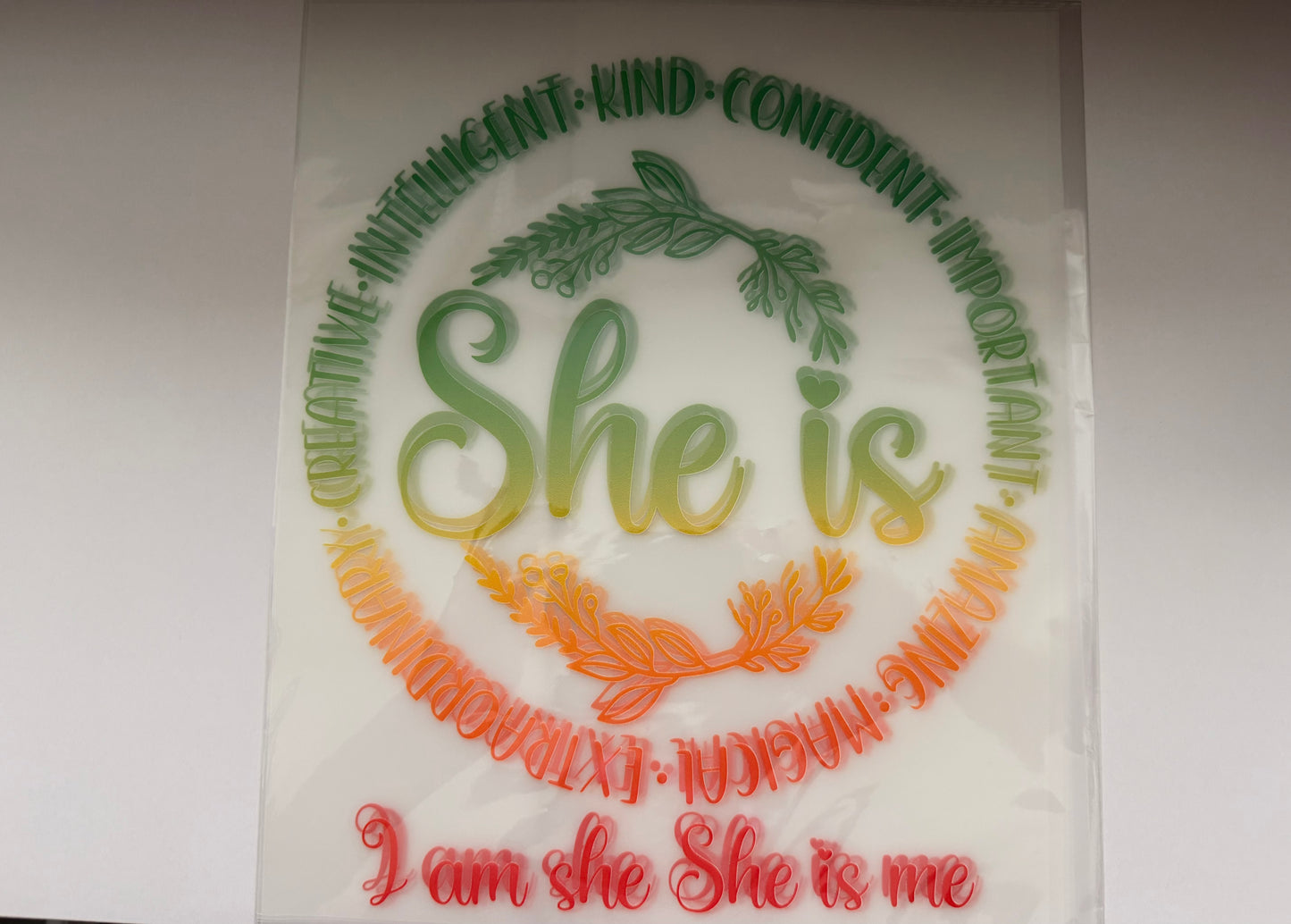 She is