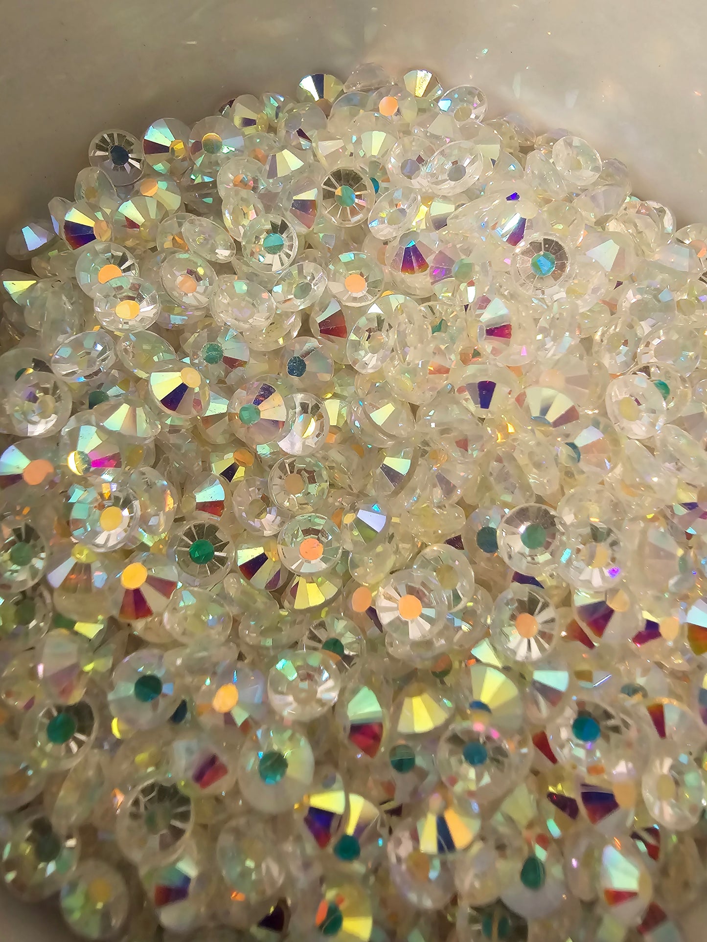 Transparent Clear AB Glass Rhinestones