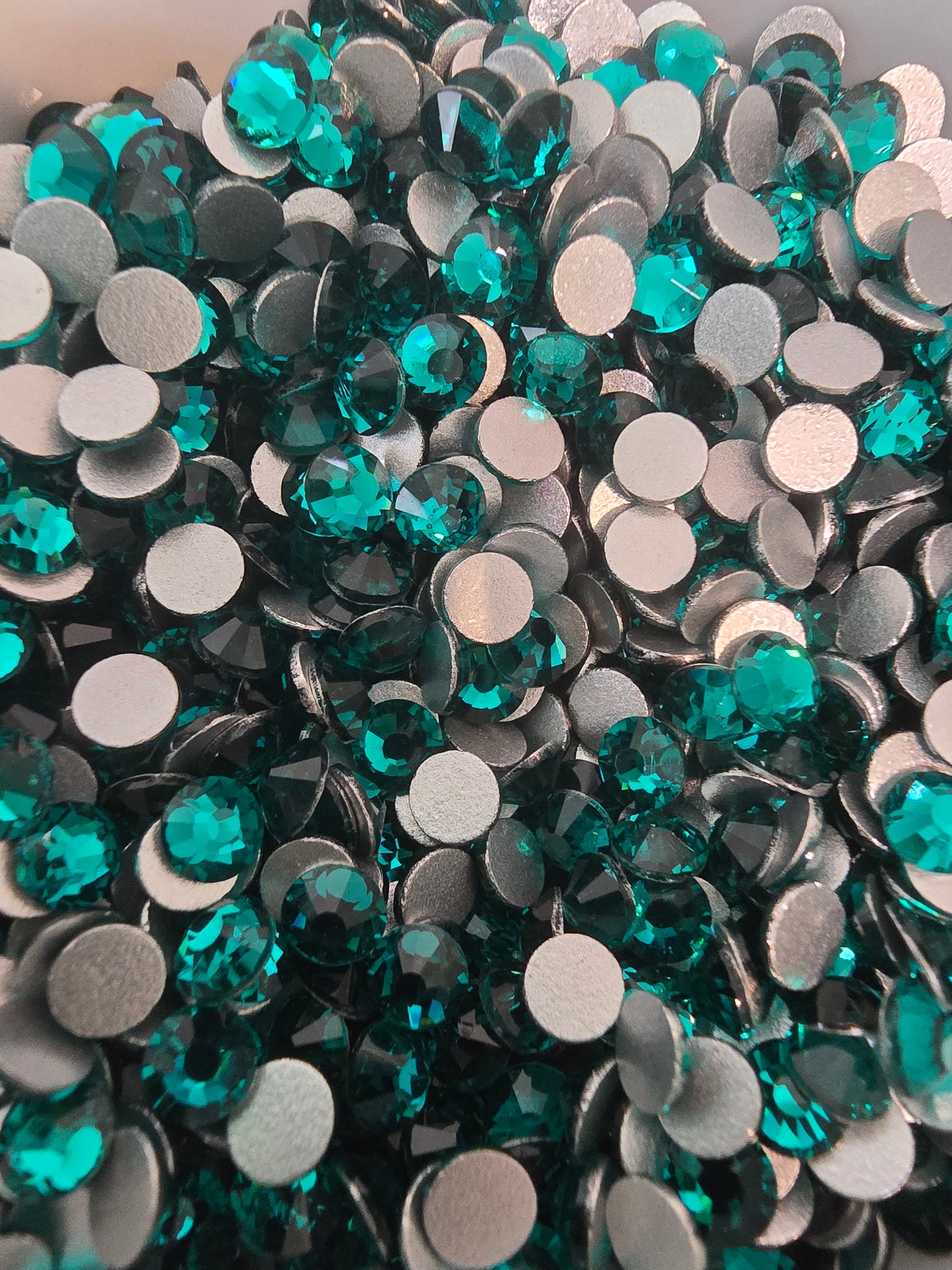 Blue Zircon Glass Rhinestones