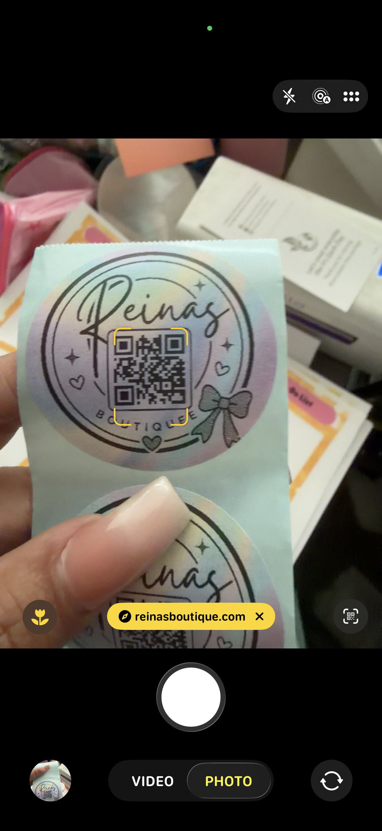 Customized Thermal Circle Stickers – 2” Round