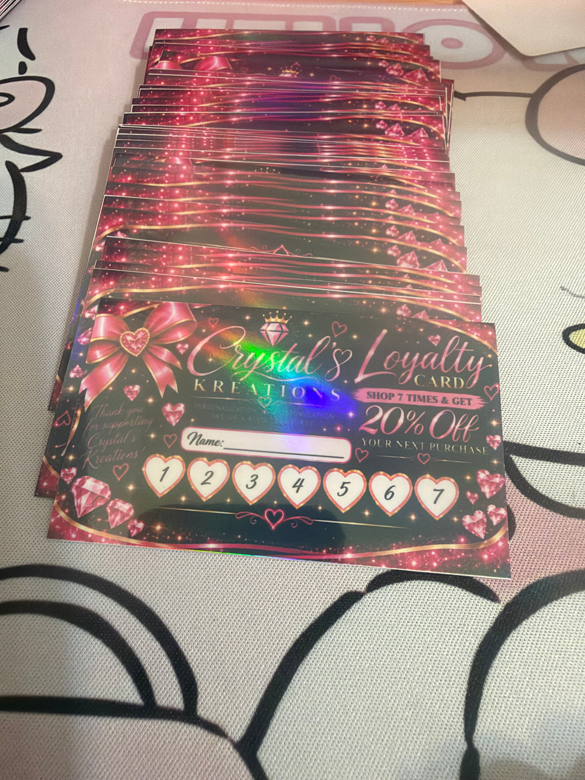 Loyalty cards