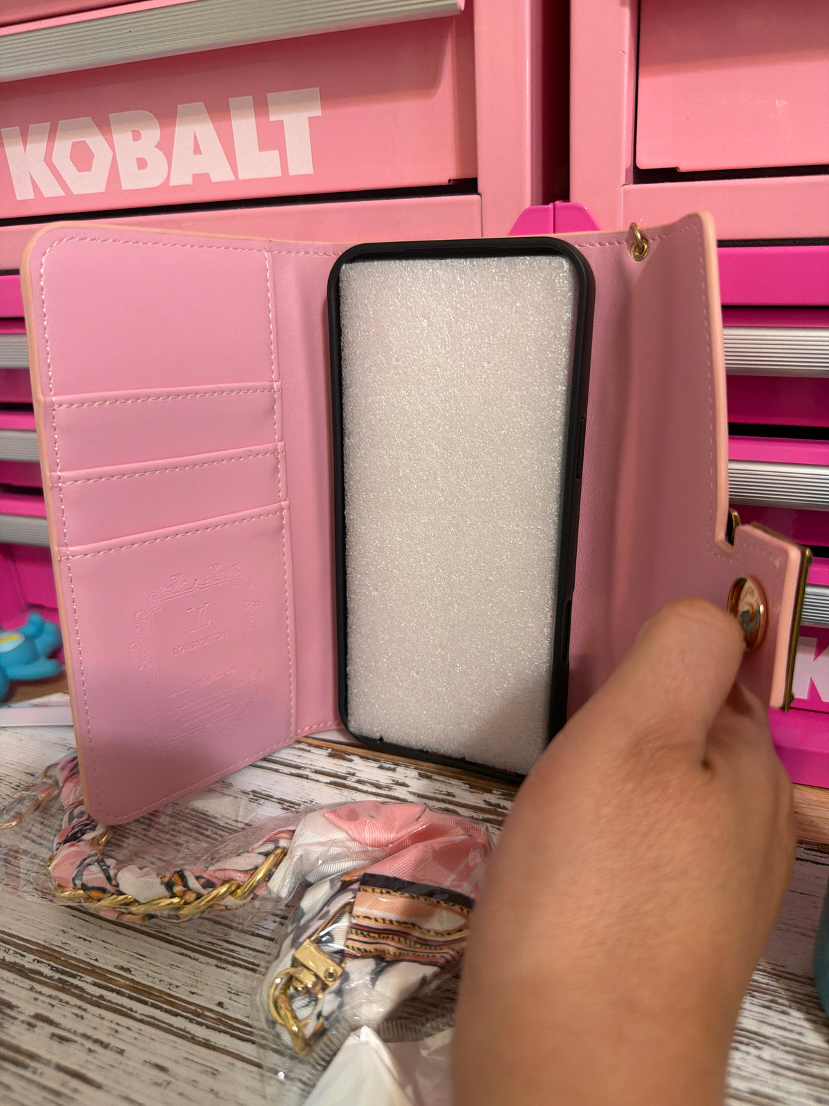 Cute phone wallet