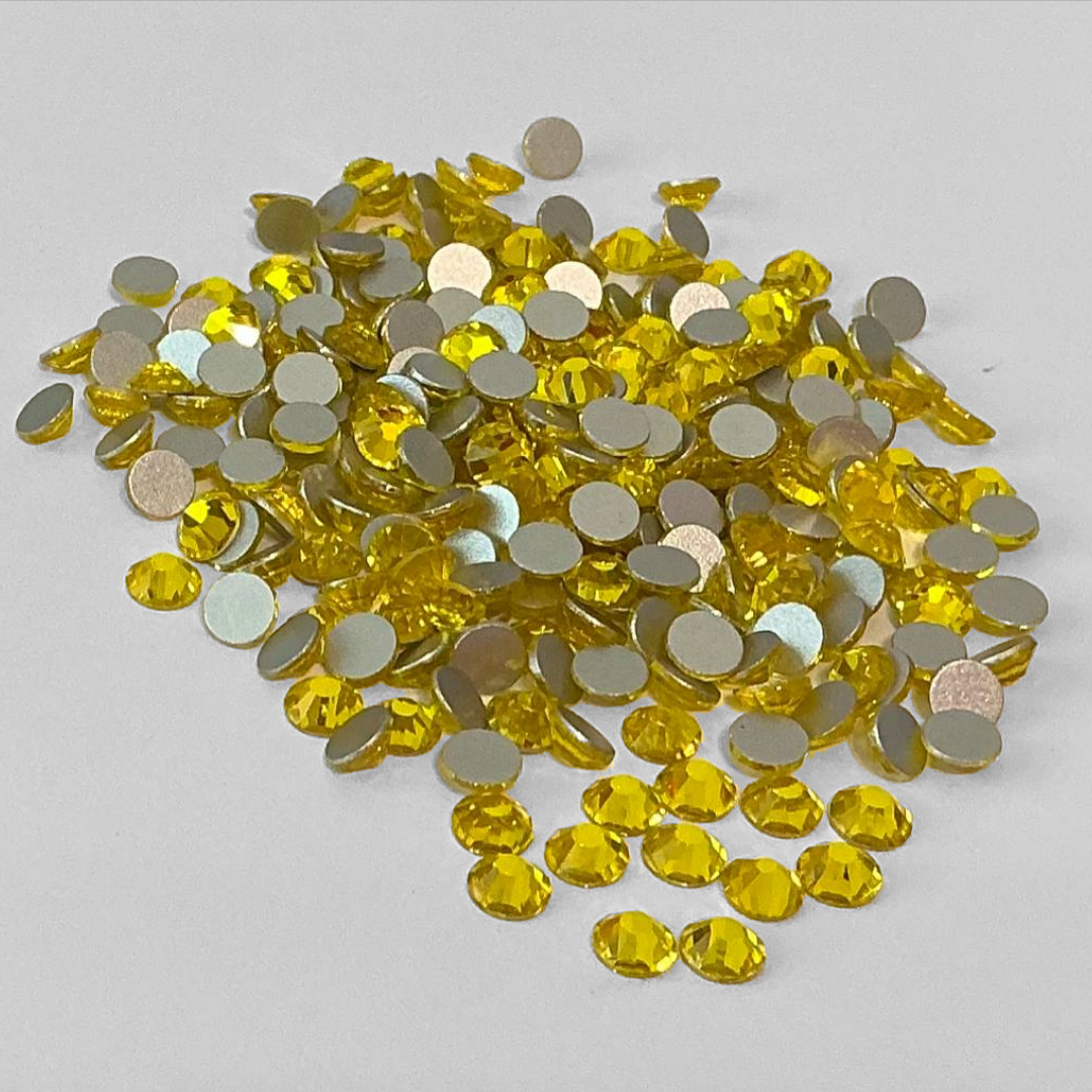 Citrine Glass Rhinestones