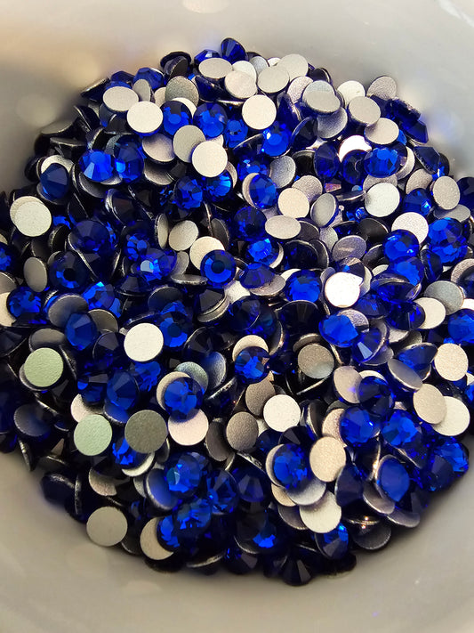 Sapphire Glass Rhinestones