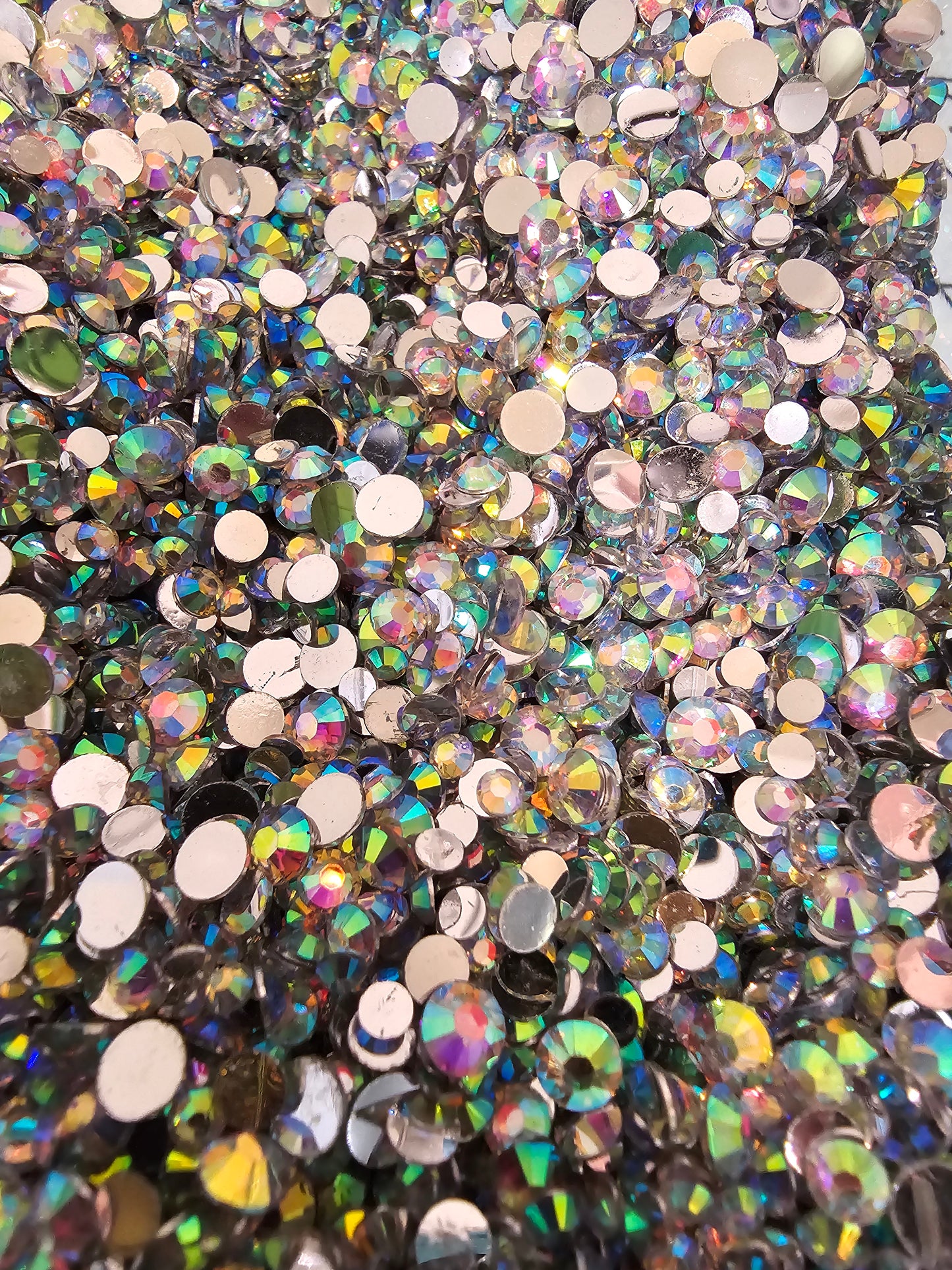 Crystal AB Resin Rhinestones