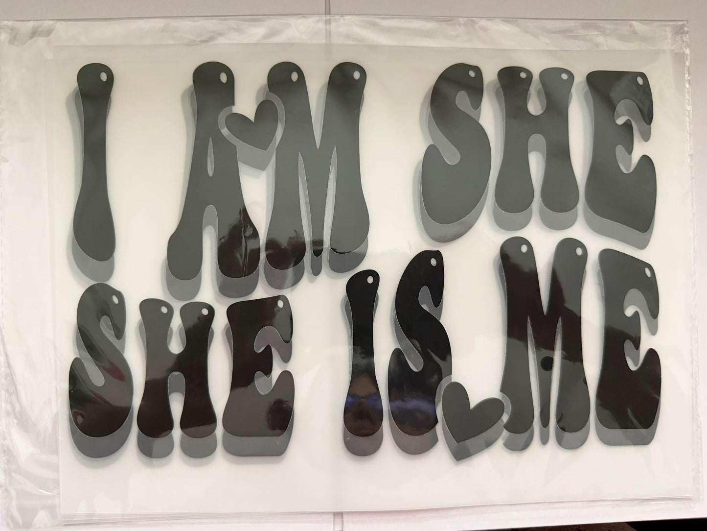 I am she, she is me