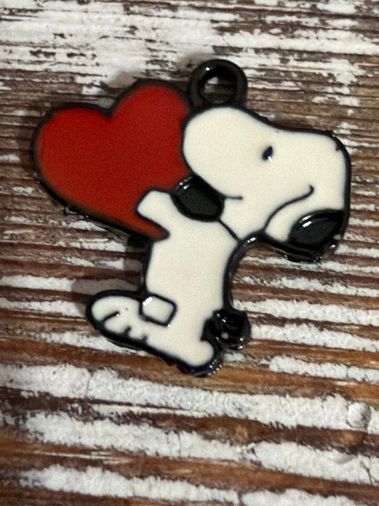 Cute dog w/heart