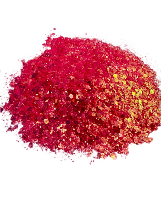 Unicorn chunky glitter-2oz