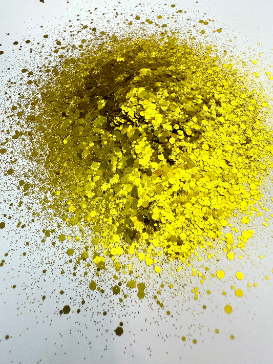 Champagne chunky glitter-2oz