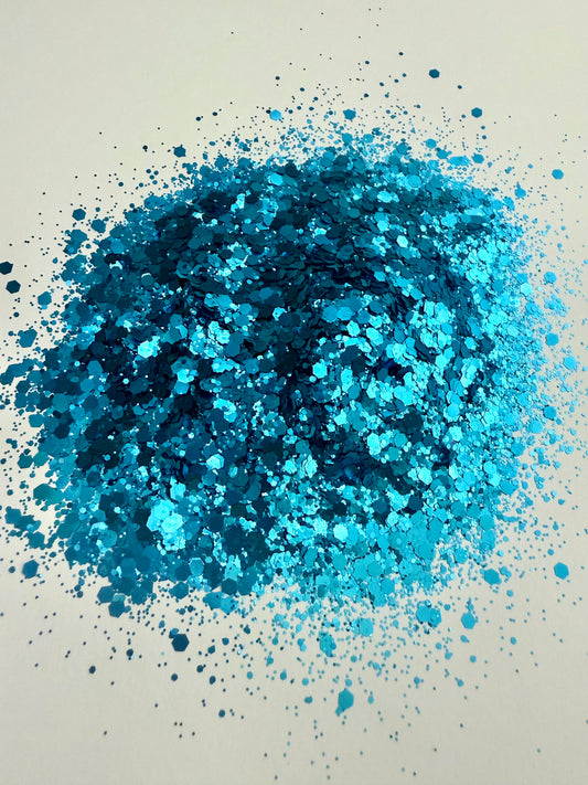 Ocean Breeze chunky glitter-2oz